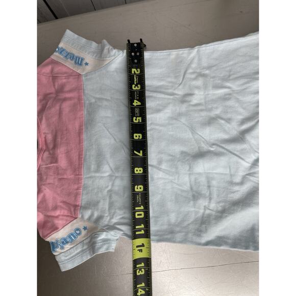 Mezzo Piano Short Sleeve One Piece Dress Pastel Pink Blue 110CM Japan Kawaii - Picture 7 of 7